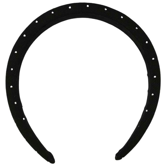 Аксессуары с стилем Hiuspanta pilkku черная повязка для волос шириной 3 см
