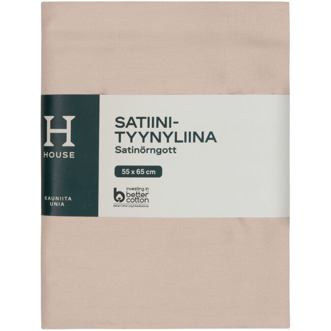 Наволочка House из сатина 55x65 см