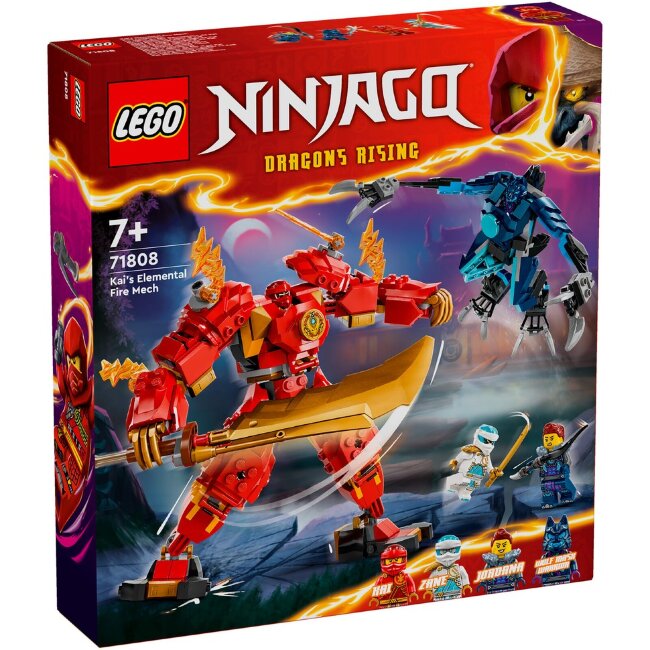 Робот-элемент огня Кай LEGO Ninjago 71808 Робот-элемент огня Кай LEGO Ninjago 71808