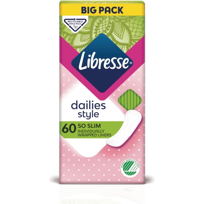 Прокладки гигиенические Libresse Daily So Slim Duo 2х30 шт