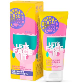 Увлажняющий и матирующий крем Tutti Frutti