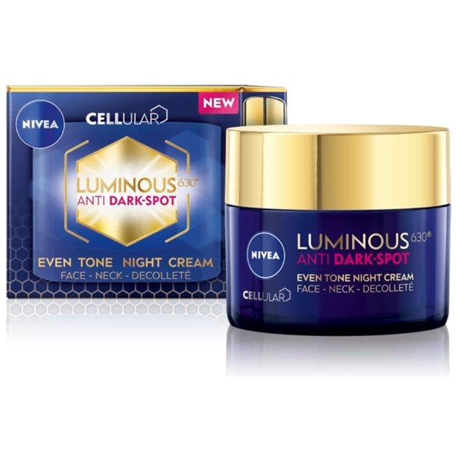 Ночной крем для лица против темных пятен NIVEA Cellular Luminous 630 50 мл