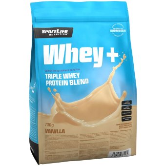 Сывороточный протеин SportLife Nutrition Whey+ ваниль 700 г