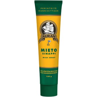 Горчица мягкая Auran mild 125 гр