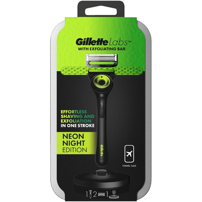 Бритвенный станок Gillette Labs с отшелушивающей насадкой и сменным лезвием