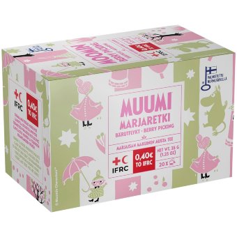 Чай Muumi Nordqvist Ягодный пикник (уп 20 шт) 35 гр RFA