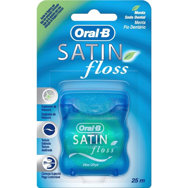 Зубная нить ORAL-B Satin Floss 25 м