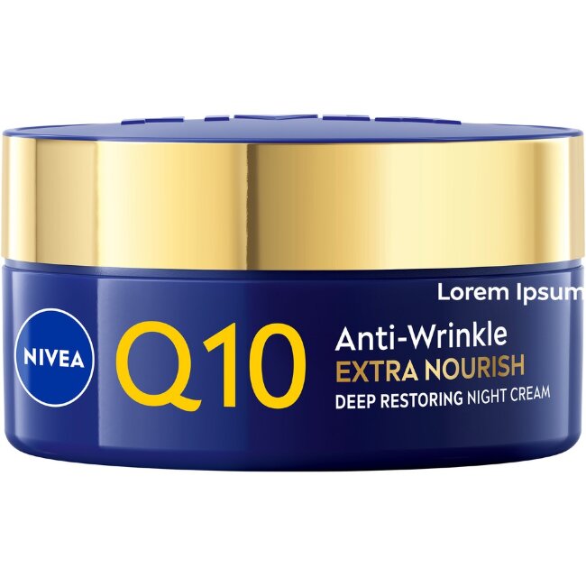 Крем для ночного ухода NIVEA Q10 anti-wrinkle extra nourish deep restoring 50 мл Крем для ночного ухода NIVEA Q10 anti-wrinkle extra nourish deep restoring 50 мл