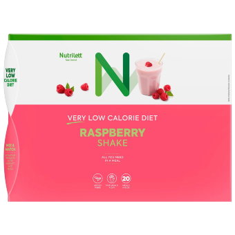 Малиновый смузи для похудения Nutrilett 20 пак Raspberry Shake 150 ккал