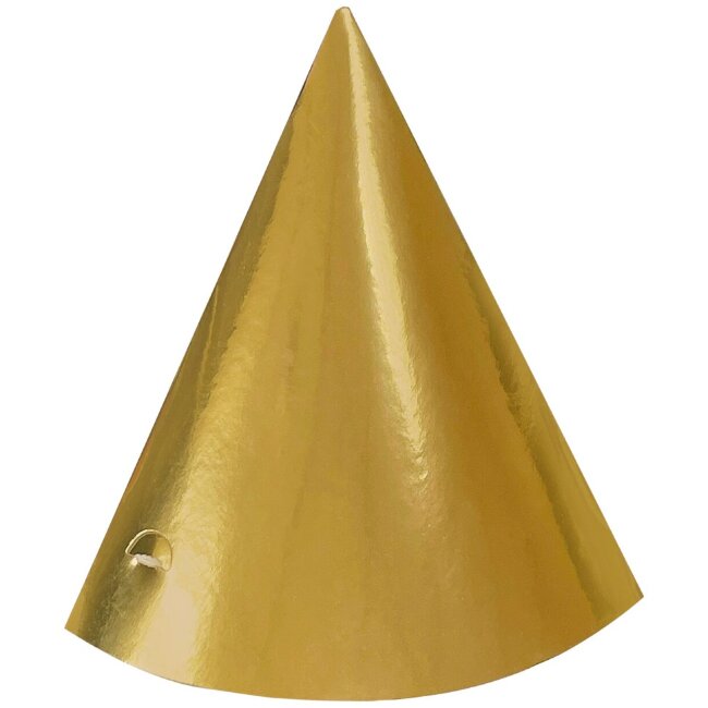 Праздничная шапочка Decorata Party золотая Праздничная шапочка Decorata Party золотая