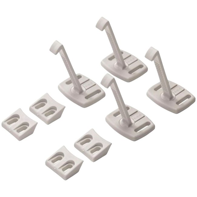 Замки для ящиков и дверей Baby Dan 4 шт Замки для ящиков и дверей Baby Dan 4 шт