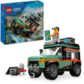 Игрушечный внедорожник LEGO® City Great Vehicles 60447 с полным приводом