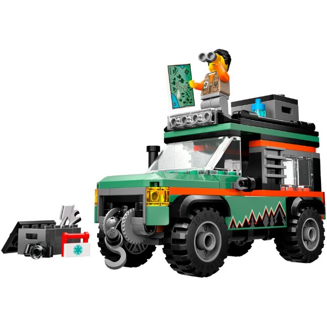 Игрушечный внедорожник LEGO® City Great Vehicles 60447 с полным приводом Игрушечный внедорожник LEGO® City Great Vehicles 60447 с полным приводом