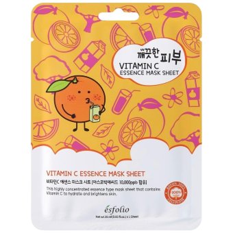 Маска-эссенция для лица Esfolio Pure Skin с витамином C