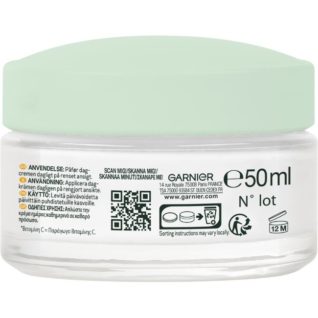 Увлажняющий дневной крем Garnier SkinActive Vitamin C Glow Boost 50 мл
