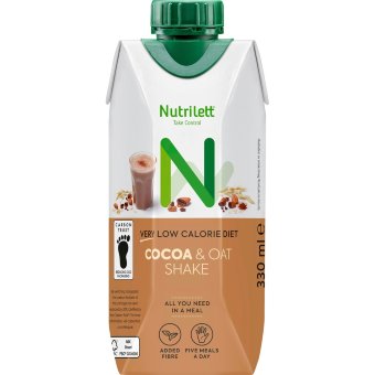 Коктейль какао и овес Nutrilett 330 мл Коктейль какао и овес Nutrilett 330 мл