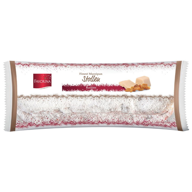Рождественский кекс штоллен (изюм-марципан) Favorina Stollen 200 гр
