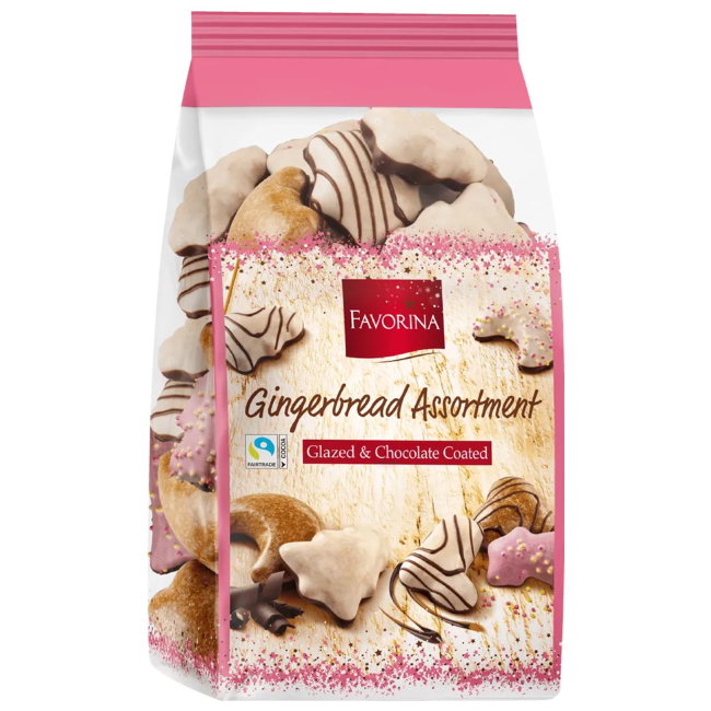 Пряники Favorina в глазури 600 гр