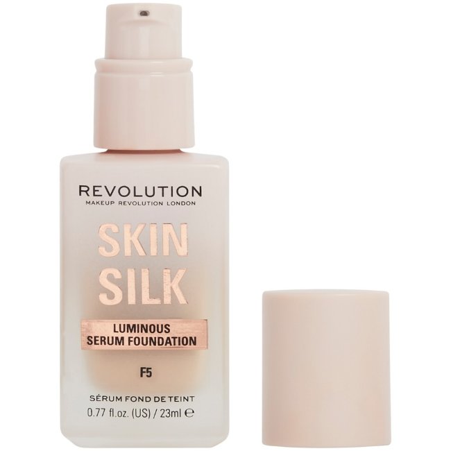 Сыворотка для кожи Makeup Revolution Skin Silk 23 мл тональный крем F5 Сыворотка для кожи Makeup Revolution Skin Silk 23 мл тональный крем F5