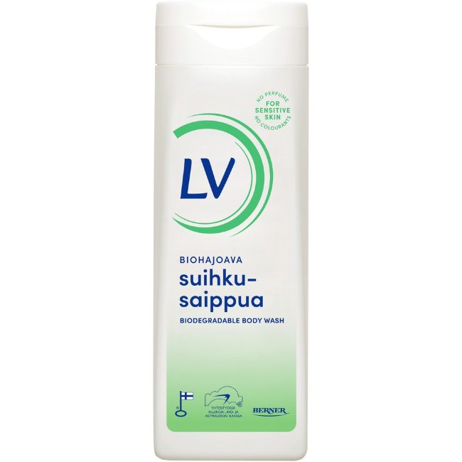 Гель для душа LV гипоаллергенный без запаха 250 мл