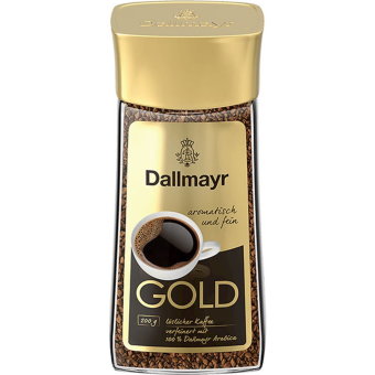 Кофе растворимый Dallmayr Gold 200 гр ст/банка