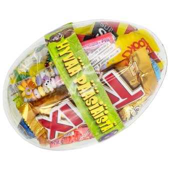 Пасхальное яйцо с конфетами Hulten 300 гр