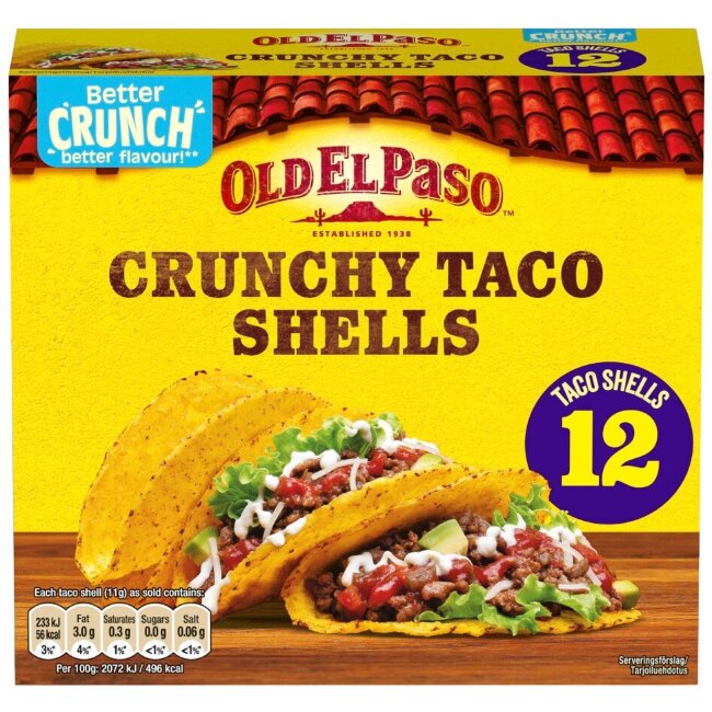 Тортильи Old El Paso 12 шт 135 гр Тортильи Old El Paso 12 шт 135 гр