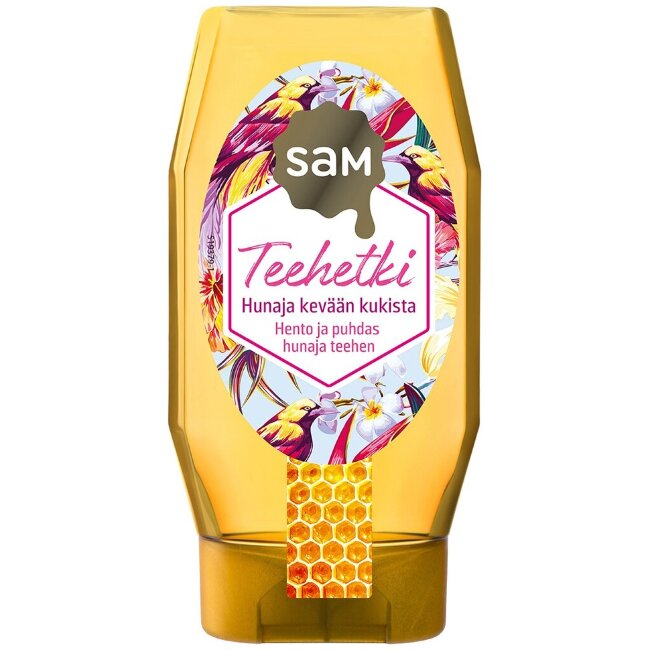 Медовый SAM Teehetki Мед 350 гр из весенних цветов Медовый SAM Teehetki Мед 350 гр из весенних цветов
