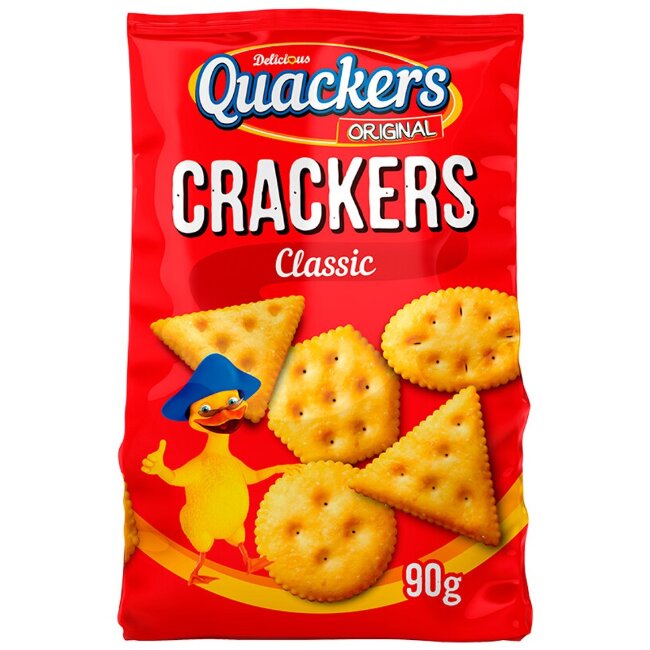 Сухие крекеры Quackers Classic 90 гр
