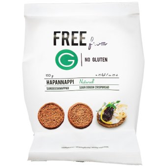 Безглютеновые кислые хлебцы FREE from G Naturel 150 гр