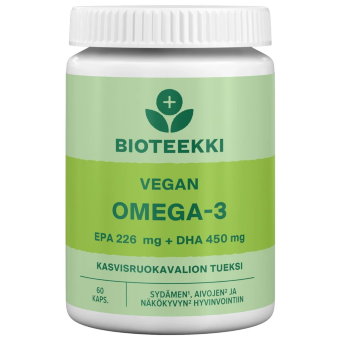 Рыбий жир для веганов Vegan Omega 60 капсул Bioteekki