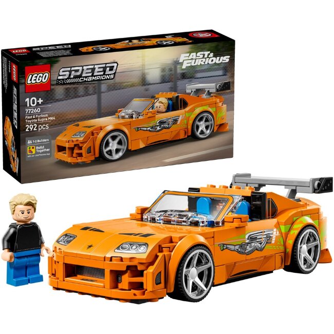 Игрушечная модель LEGO® Speed Champions The Fast and The Furious Toyota Supra MK4 Игрушечная модель LEGO® Speed Champions The Fast and The Furious Toyota Supra MK4