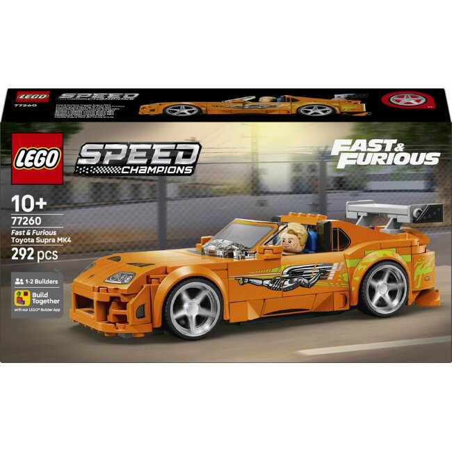 Игрушечная модель LEGO® Speed Champions The Fast and The Furious Toyota Supra MK4 Игрушечная модель LEGO® Speed Champions The Fast and The Furious Toyota Supra MK4