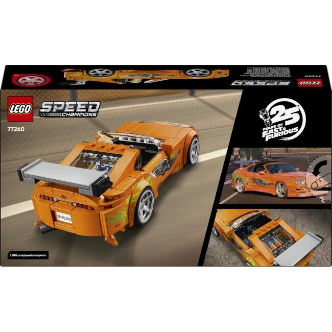 Игрушечная модель LEGO® Speed Champions The Fast and The Furious Toyota Supra MK4 Игрушечная модель LEGO® Speed Champions The Fast and The Furious Toyota Supra MK4