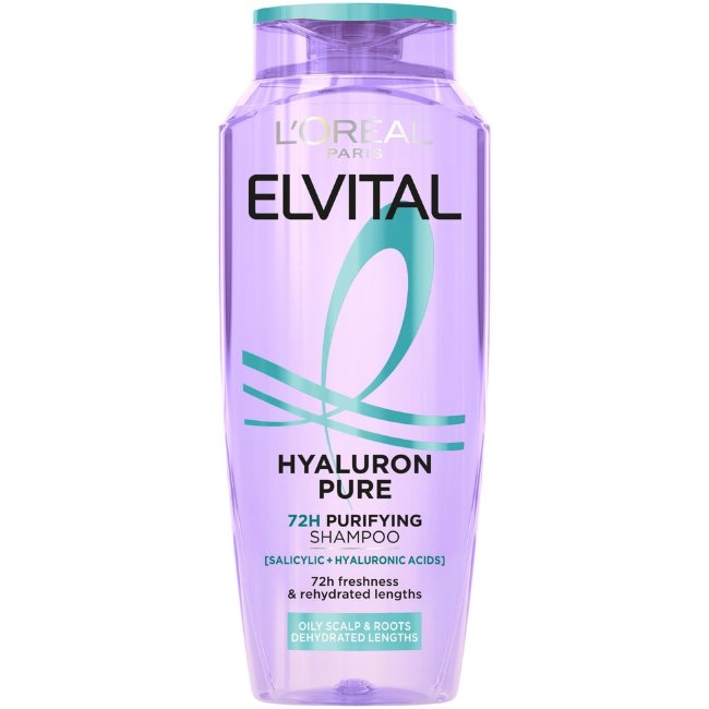 Шампунь L'Oréal Paris Elvital Hyaluron Pure для волос, нуждающихся в увлажнении, 250 мл Шампунь L'Oréal Paris Elvital Hyaluron Pure для волос, нуждающихся в увлажнении, 250 мл