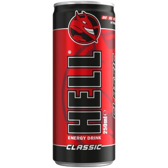Энергетический напиток Hell Energy Classic 250 мл банка