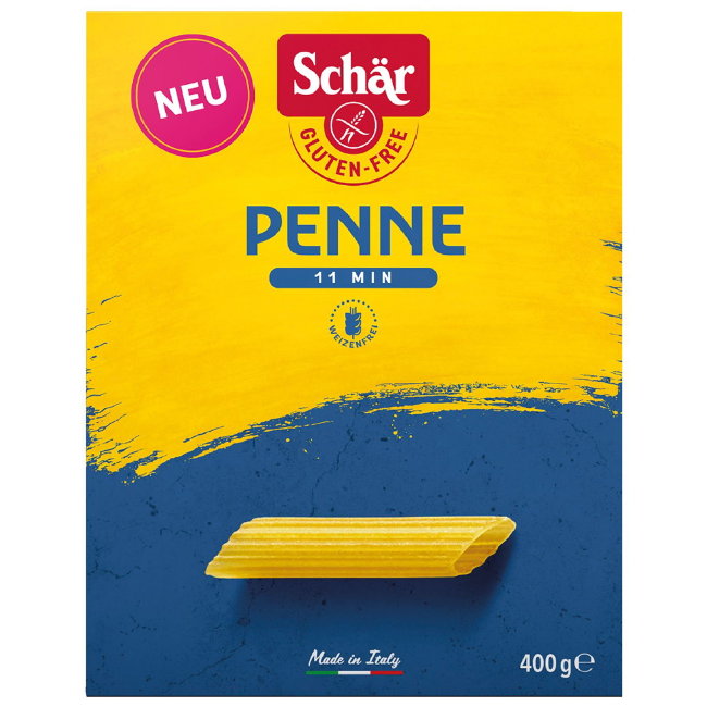 Макароны перья без глютена Schar "Penne" 400 гр