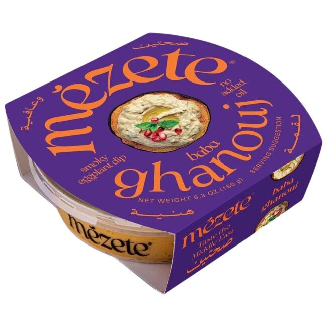 Дип из баклажанов Mezete Baba Ghanouj 180 гр Дип из баклажанов Mezete Baba Ghanouj 180 гр