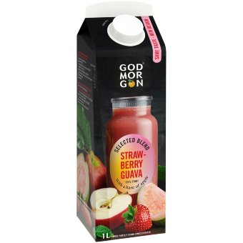 Сок God Morgon Selected Blend клубника-гуава 100% 1 л Сок God Morgon Selected Blend клубника-гуава 100% 1 л