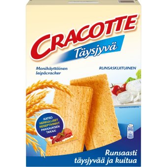 Цельнозерновые хлебные крекеры Cracotte 250 гр