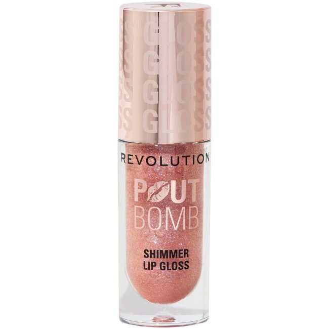 Блеск для губ Revolution Pout Bomb Shimmer 4,6 мл glimmer nude Блеск для губ Revolution Pout Bomb Shimmer 4,6 мл glimmer nude