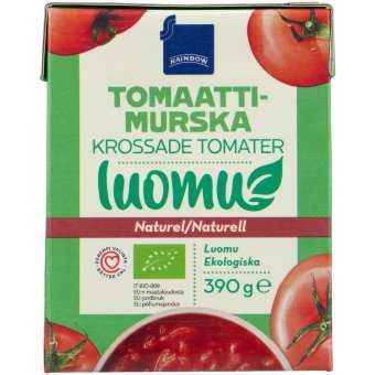 Томатное пюре Rainbow органическое 390 гр