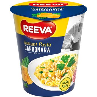 Быстрая паста carbonara Reeva 70 гр