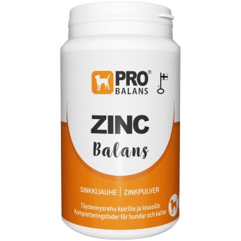 Цинковый порошок Probalans Zincbalans для собак и кошек 120 гр Цинковый порошок Probalans Zincbalans для собак и кошек 120 гр