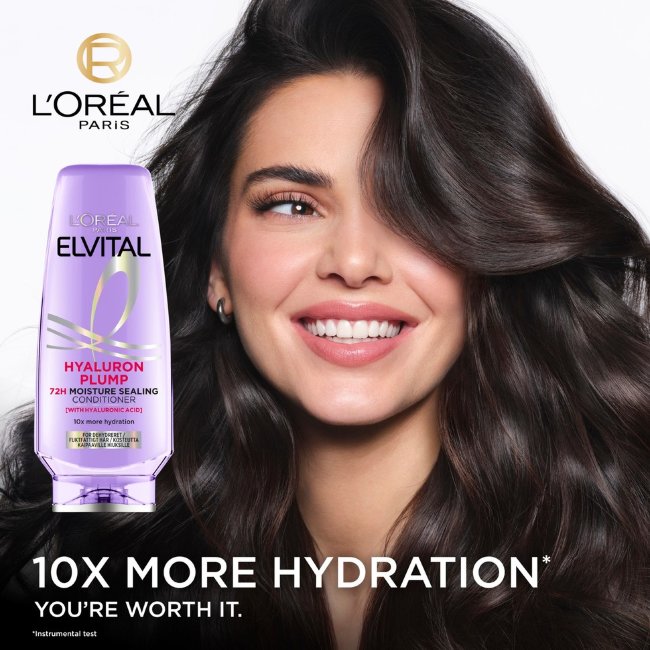 Бальзам L'Oréal Paris Elvital Hyaluron Plump для волос, нуждающихся в увлажнении 300 мл Бальзам L'Oréal Paris Elvital Hyaluron Plump для волос, нуждающихся в увлажнении 300 мл