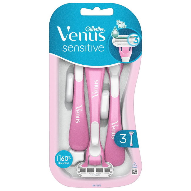 Бритвенные станки Gillette Venus Sensitive 3 шт