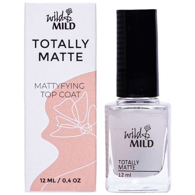Матовый топ Wild&Mild Totally Matte Top Coat N001 12 мл