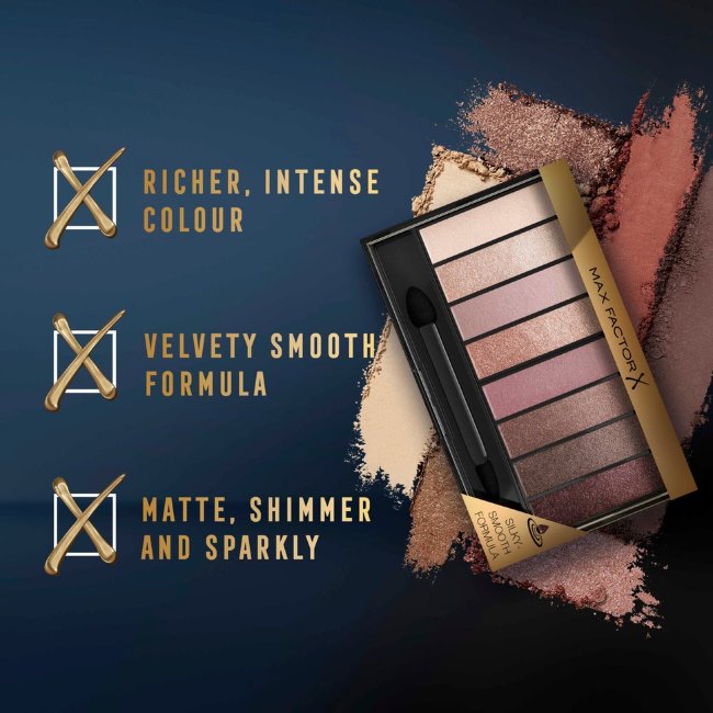 Палетка теней Max Factor Masterpiece Nude Palette 3 Rose Nudes 6,5 гр