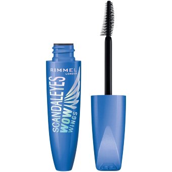 Водостойкая тушь для ресниц Rimmel Scandaleyes Wow Wings 12 мл, 001 черный