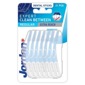 Зубочистки Jordan Expert Clean Between Regular 21 шт
